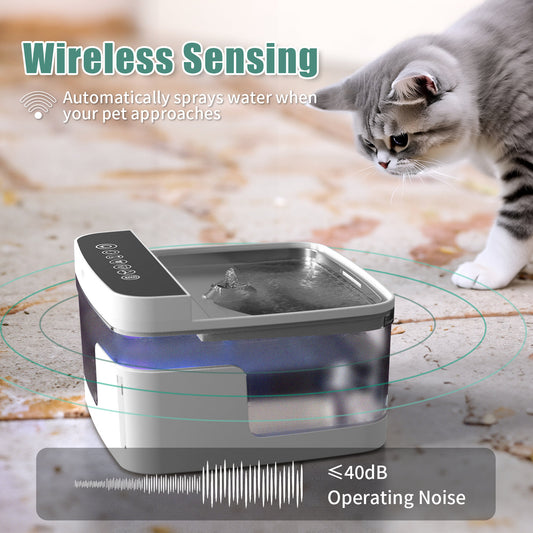 Automatic Filtered Pet Water Dispenser — Fresh Flowing Water for Cats & Dogs