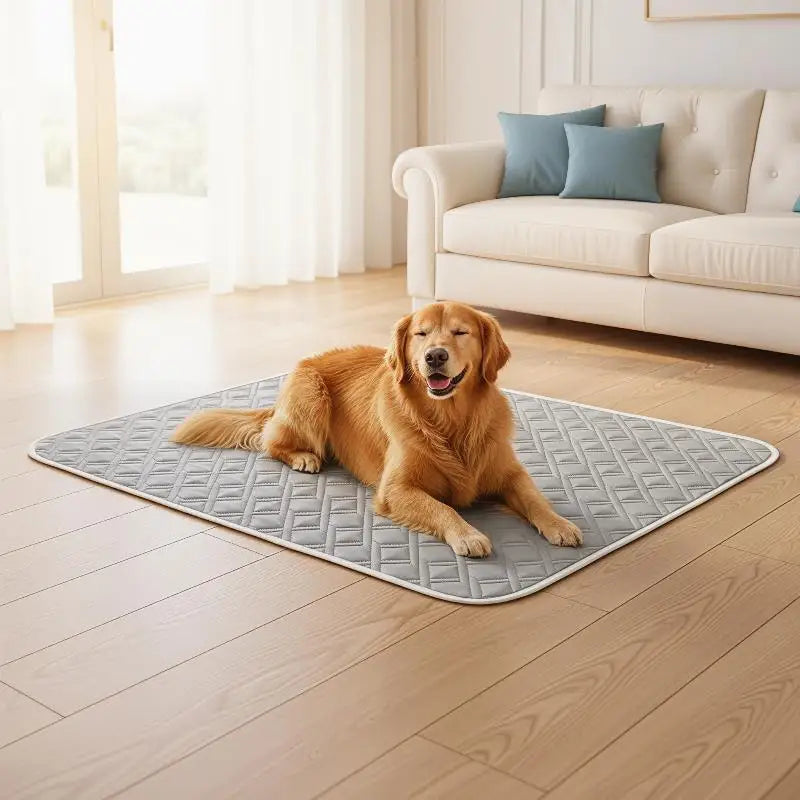 1 Pc Pet Cooling Pad Ceiling Washable and Anti Slip Bottom Large Dog Cooling Bed and Cat Ice Pad Cooling Pad for Pets