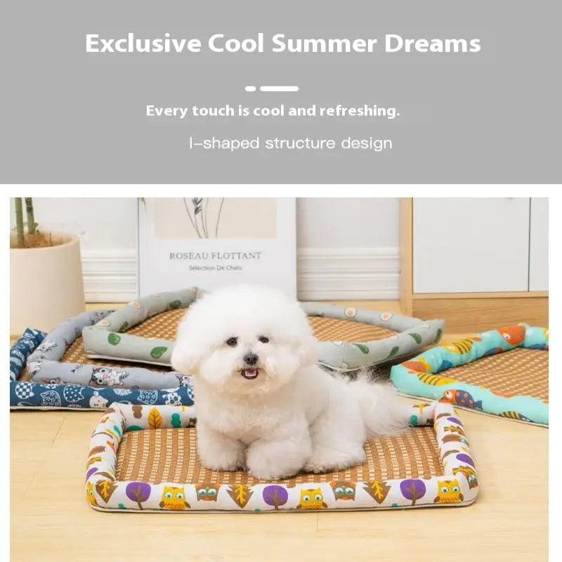 Cooling Pillow Pet Bed — Waterproof Summer Bed for Dogs & Cats
