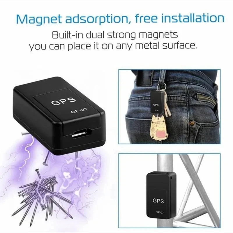 Mini Magnetic GPS Pet Tracker — Real-Time Location for Dogs & Cats
