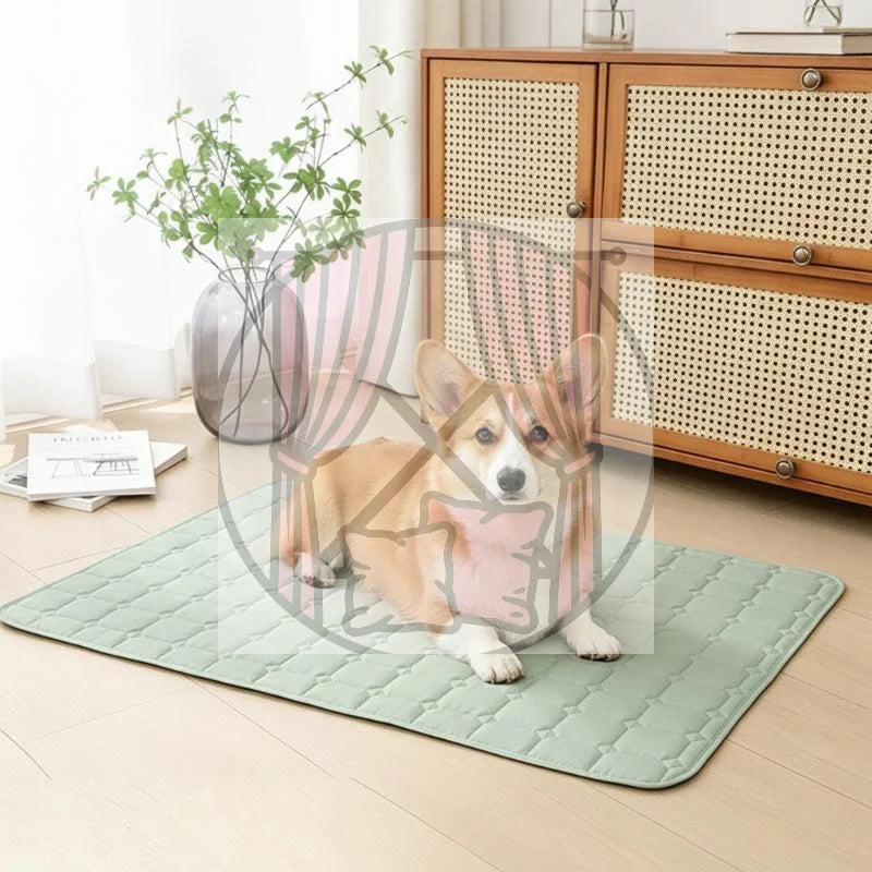 Quilted All-Season Pet Mat — Moisture-Proof Resting Cushion for Dogs & Cats