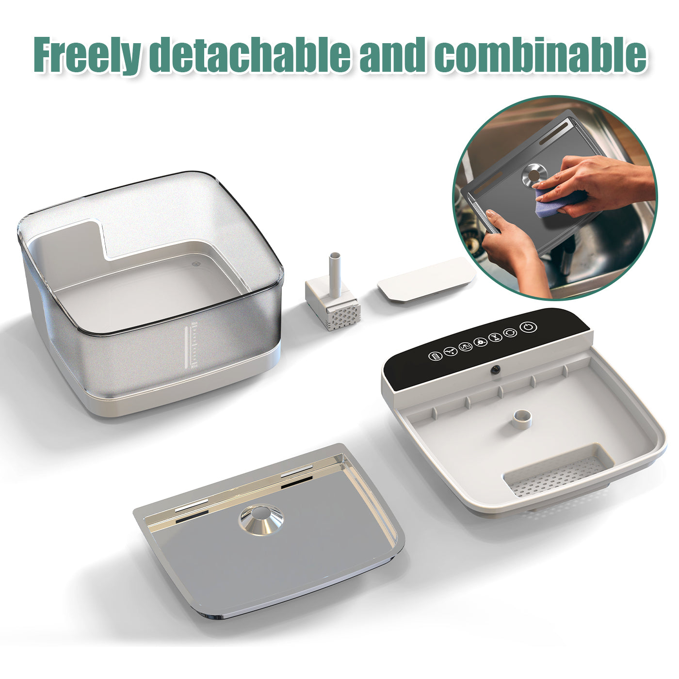 Automatic Filtered Pet Water Dispenser — Fresh Flowing Water for Cats & Dogs