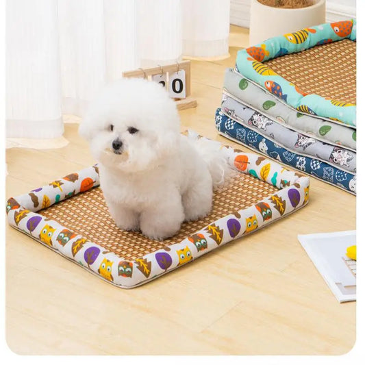 Cooling Pillow Pet Bed — Waterproof Summer Bed for Dogs & Cats