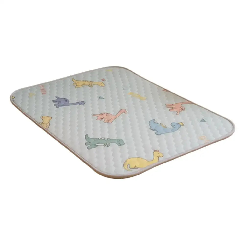 Self-Cooling Ice Silk Pet Mat — Summer Cooling Blanket for Dogs & Cats