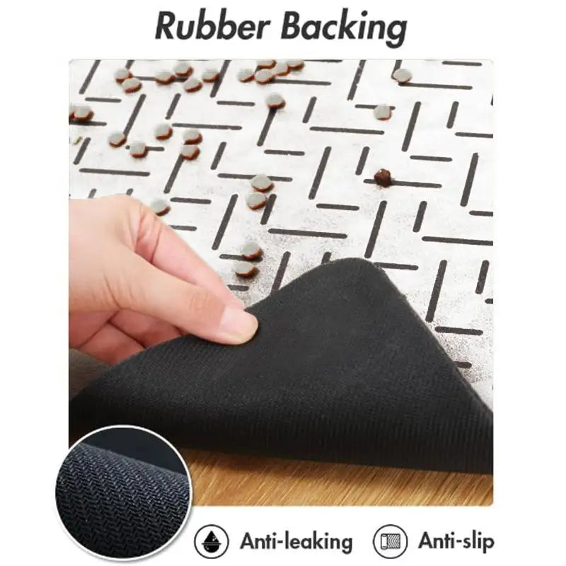 Absorbent Waterproof Pet Feeding Mat — Anti-Slip Placemat for Bowls