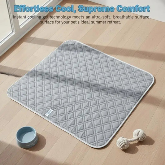 1 Pc Pet Cooling Pad Ceiling Washable and Anti Slip Bottom Large Dog Cooling Bed and Cat Ice Pad Cooling Pad for Pets