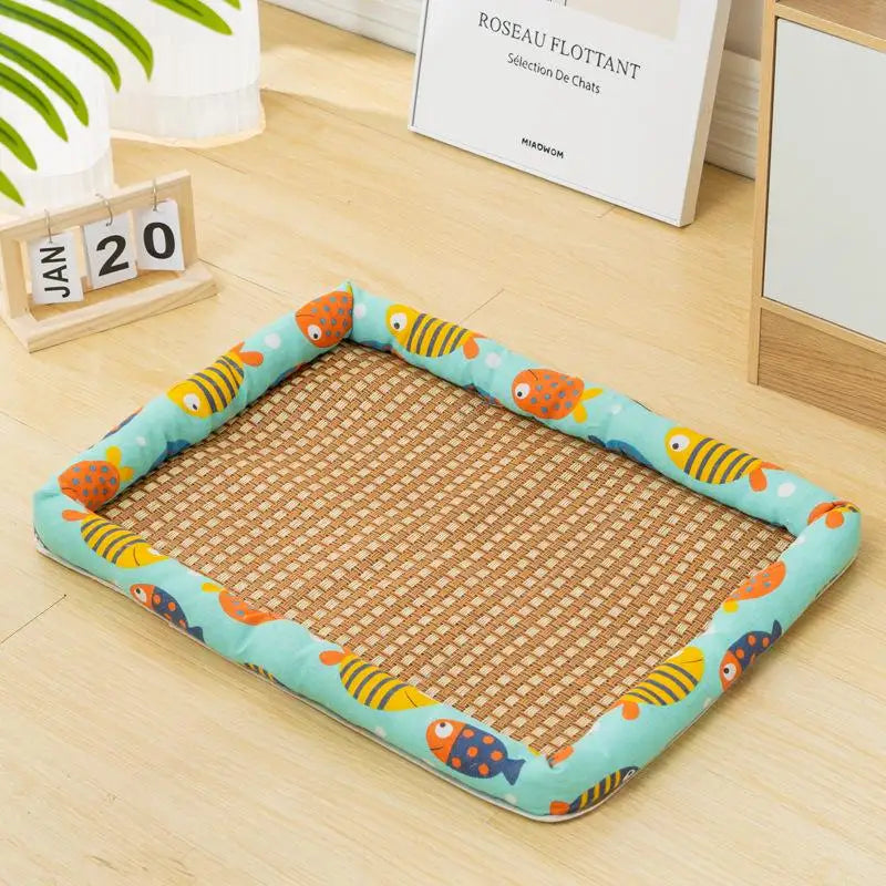 Cooling Pillow Pet Bed — Waterproof Summer Bed for Dogs & Cats